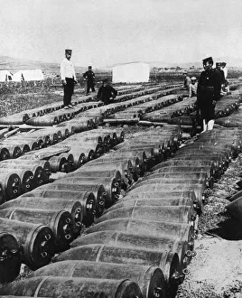 Images Dated 20th September 2006: Japanese Artillery Shells