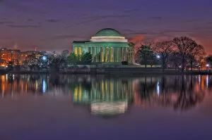 Images Dated 26th March 2009: Jefferson Memorial HDR