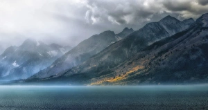Jenny Lake Sun Rays Grand Teton National Park Jenny Lake Sun Rays Grand Teton National Park