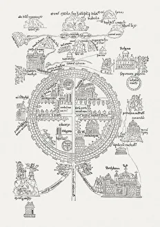 Jerusalem at the time of the Crusades, published in 1881 Jerusalem at the time of the Crusades, published in 1881