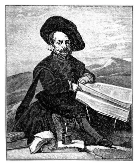 The Jester Don Diego de Acedo is one of a series of portraits of jesters at the court of The Jester Don Diego de Acedo is one of a series of portraits of jesters at the court of