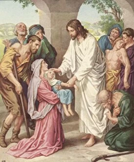 Picture Collection: Jesus Healing The Sick