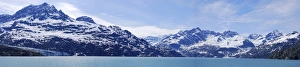 John Hopkins Inlet with Lamplugh Glacier in the near left and Mt John Hopkins Inlet with Lamplugh Glacier in the near left and Mt