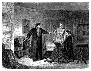 John Knox admonished Mary, Queen of Scots, for supporting Catholic practices, 1561-1564 John Knox admonished Mary, Queen of Scots, for supporting Catholic practices, 1561-1564
