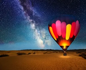 Hot Air Balloon Gallery: Journey Under the Stars Alt Horizontal Version