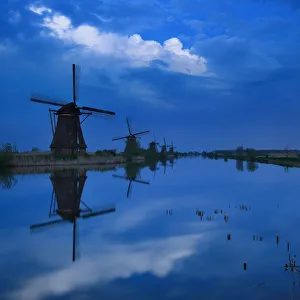 Kinderdijk at night Kinderdijk at night