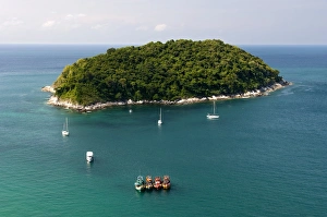 Ko Man or Mun Island off the southern coast of the island of Phuket, Thailand, Asia Ko Man or Mun Island off the southern coast of the island of Phuket, Thailand, Asia