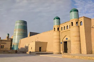 Kuhna Ark fortress and Kalta Minor Minaret, Khiva Kuhna Ark fortress and Kalta Minor Minaret, Khiva
