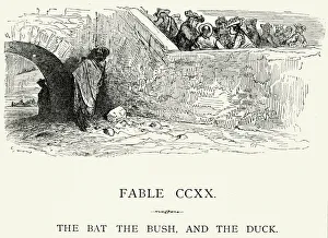 La Fontaine's Fables - Bat Bush and the Duck La Fontaine's Fables - Bat Bush and the Duck