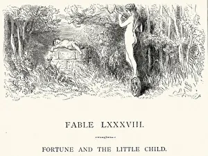 La Fontaine's Fables - Fortune and the Little Child La Fontaine's Fables - Fortune and the Little Child