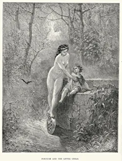 La Fontaine's Fables - Fortune and the Little Child La Fontaine's Fables - Fortune and the Little Child