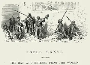 La Fontaine's Fables - Rat who retired from the world La Fontaine's Fables - Rat who retired from the world