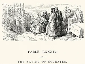 La Fontaine's Fables - The Saying of Socrates La Fontaine's Fables - The Saying of Socrates