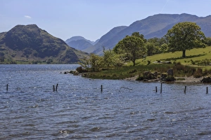 Lake of Crummock Water, Lake District National Park, Cumbria, England, United Kingdom Lake of Crummock Water, Lake District National Park, Cumbria, England, United Kingdom