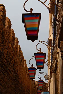 Detail of lampposts in the Medina of Essaouira, Morocco Detail of lampposts in the Medina of Essaouira, Morocco