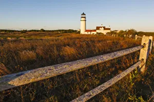 Landscape with Highland Light lighthouse previously known as Cape Cod Light, North Truro Landscape with Highland Light lighthouse previously known as Cape Cod Light, North Truro
