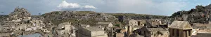 Large Size Panoramic View Of Matera, Third Oldest City In The World And UNESCO World Large Size Panoramic View Of Matera, Third Oldest City In The World And UNESCO World