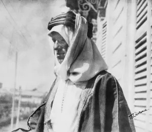 Lawrence Of Arabia Prints: T.E. Lawrence Print - Arab Officer in Damascus, circa 1918