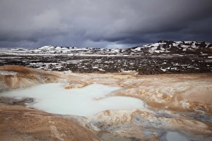 Leirhnjukur, Krafla caldera, Myvatn, North Iceland, Iceland, Europe Leirhnjukur, Krafla caldera, Myvatn, North Iceland, Iceland, Europe
