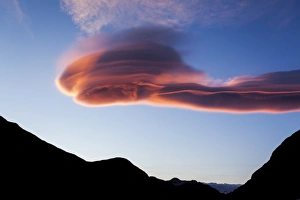 Lenticular Cloud, Katmai National Park, Alaska Lenticular Cloud, Katmai National Park, Alaska