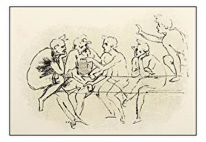 Leonardo's sketches and drawings: The last supper Leonardo's sketches and drawings: The last supper