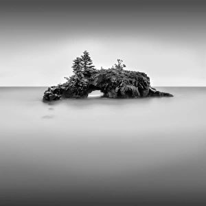 Still Life - Hollow Rock in BW Still Life - Hollow Rock in BW