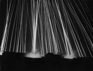 World War II (1939-1945) Gallery: Light Beams