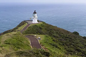 Lighthouse on the north-westernmost point of New Zealand, Cape Reinga, Northland Region Lighthouse on the north-westernmost point of New Zealand, Cape Reinga, Northland Region
