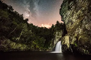 <b class=qtipBold><figcaption>Linnville Falls and the milky way</figcaption></b><br>image, photo, Robert Loe Photography, 823906294<br><em>© ROBERT LOE</em> Linnville Falls and the milky way