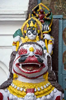 Lion statues, Taleju Temple, Durbar Square Lion statues, Taleju Temple, Durbar Square