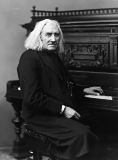 Liszt At Piano