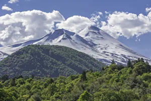 Llaima volcano, Conguillio National Park, Melipeuco, Region de la Araucania, Chile Llaima volcano, Conguillio National Park, Melipeuco, Region de la Araucania, Chile