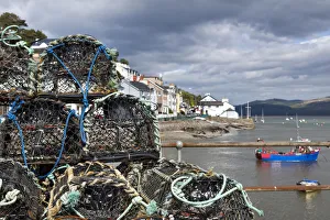 Lobster and shrimping pots taken at Aberdovey Lobster and shrimping pots taken at Aberdovey
