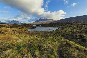 Images Dated 30th April 2009: Loch nan Eilean near Sligachan with view of Bruach na Frthe and Sgurr nan Gillean Mountain Peaks