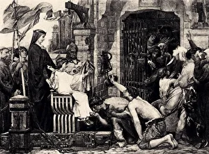 LOUIS IX OPENS THE JAILS OF FRANCE (XXXL) LOUIS IX OPENS THE JAILS OF FRANCE (XXXL)