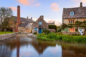 Lower Slaughter, Cotswolds, Gloucestershire, UK Lower Slaughter, Cotswolds, Gloucestershire, UK