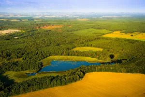 Luftaufnahmen der Lausitzer Heide- und Teichlandschaft Luftaufnahmen der Lausitzer Heide- und Teichlandschaft