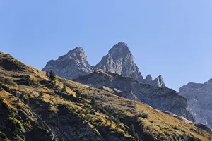 Maedelegabel mountain, Allgaeu Alps, Upper Allgaeu, Allgaeu, Swabia, Bavaria, Germany Maedelegabel mountain, Allgaeu Alps, Upper Allgaeu, Allgaeu, Swabia, Bavaria, Germany