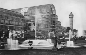 Crystal Fountains Print circa 1880