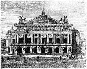Prints of Antique illustration of a Garnier Opera House, Paris Paris Prints: Fine Art Storehouse Print of Garnier Opera House, Paris