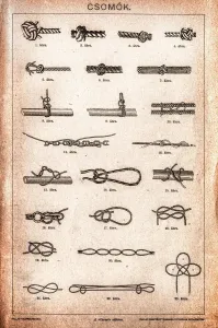 Prints of Illustration of a Knots Serbia Prints: Nastasic Knots Print - Fine Art Illustration
