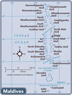 <b class=qtipBold><figcaption>Maldives country map</figcaption></b><br>2011 edition Maldives country map