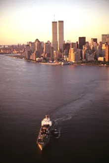 <b class=qtipBold><figcaption>Manhattan with New york Harbor</figcaption></b><br>This is an aerial view of Manhattan and the harbor .<br><em>© Jerry Trudell</em> Manhattan with New york Harbor