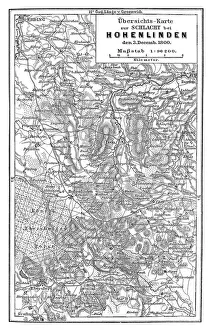 Map of The Battle of Hohenlinden , fought on 3 December 1800, during the French Revolutionary Map of The Battle of Hohenlinden , fought on 3 December 1800, during the French Revolutionary