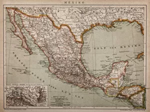 Maps Gallery: Map of Mexico