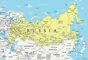 World Gallery: Map of Russia