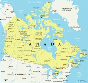 Canada Reference Map Print - 935511898
