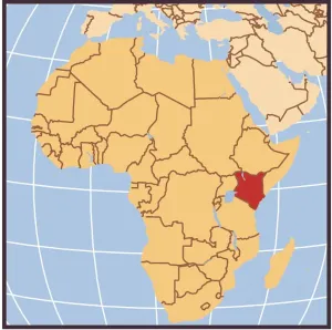 Democratic Republic of the Congo Locator Map Print 2012 Edition