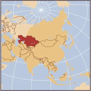 Southeast Asia Geography Map Prints: Myanmar (Burma) reference map