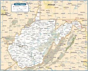 Wall Decor Maps Prints: Reference Maps, 103745806